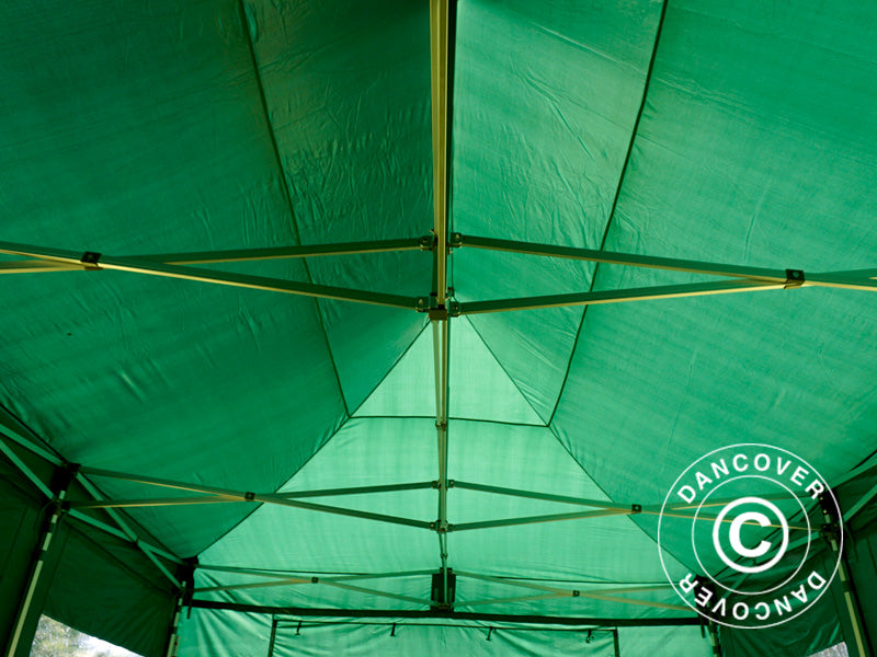 Pop up gazebo FleXtents Xtreme 50 4x6 m Green, incl. 8 sidewalls