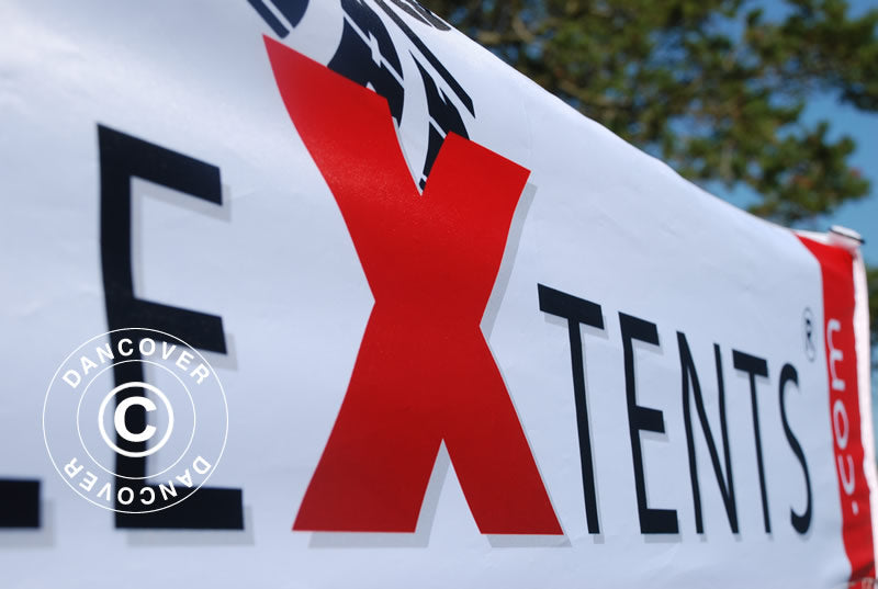 Pop up gazebo FleXtents Xtreme 50 with full digital print, 3x6 m