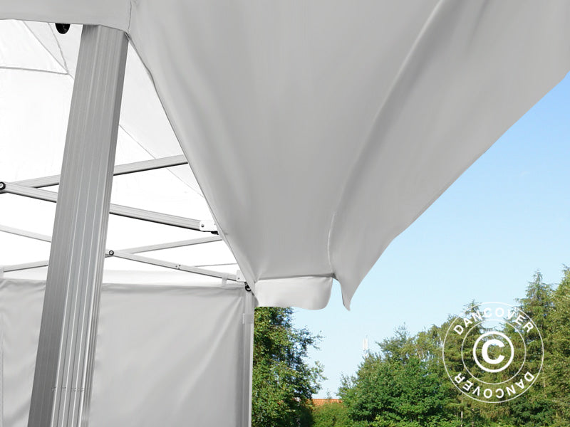 Pop up gazebo FleXtents Pagoda Xtreme 50 4x4 m / (5x5 m) White, incl. 4 sidewalls