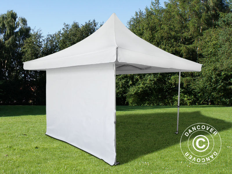 Pop up gazebo FleXtents Pagoda Xtreme 50 4x4 m / (5x5 m) White, incl. 4 sidewalls