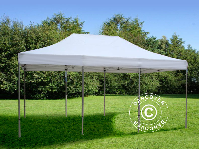 Pop up gazebo FleXtents Xtreme 50 4x6 m White, incl. 8 sidewalls