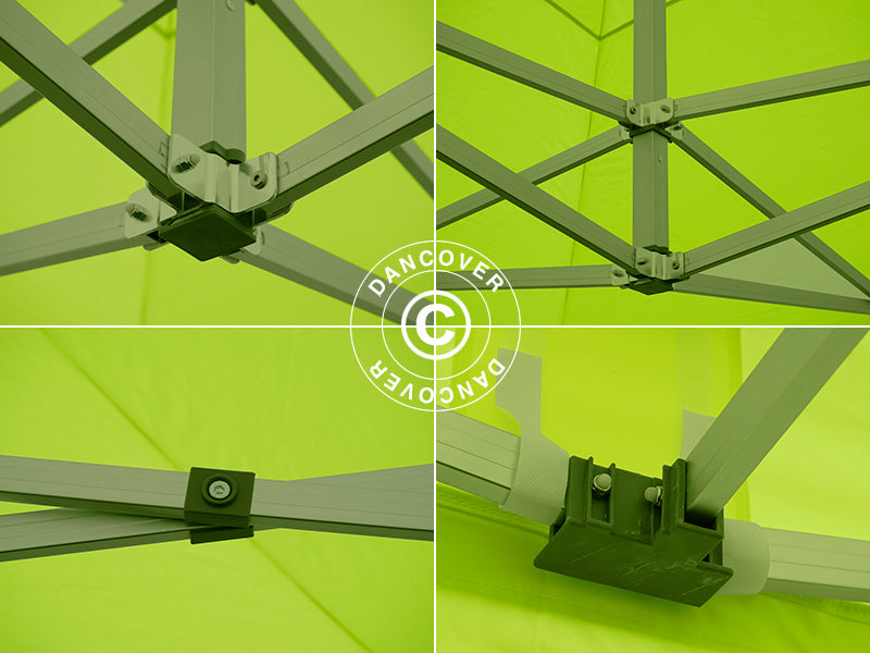 Pop up gazebo FleXtents Xtreme 50 4x4 m Neon yellow/green