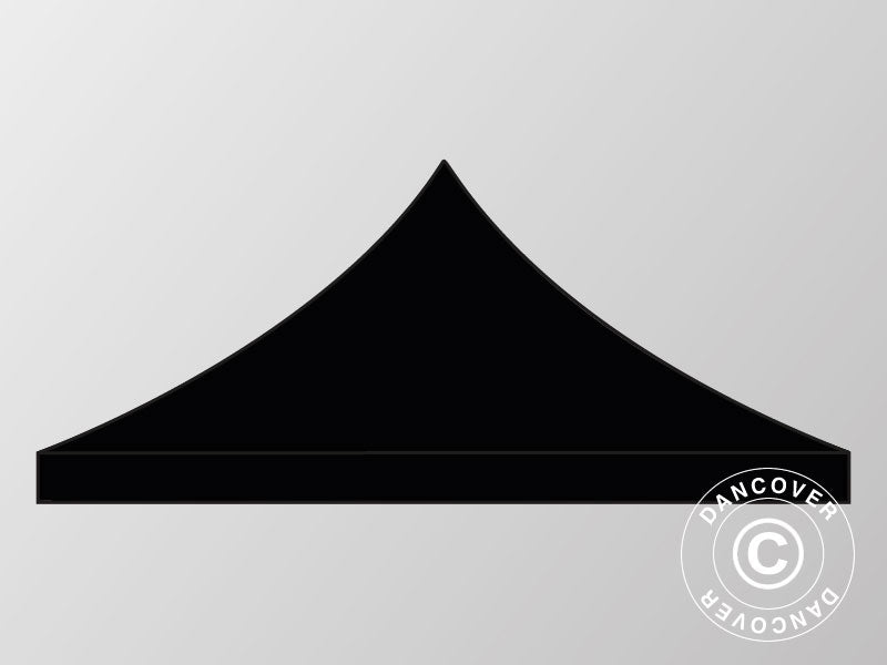 Roof cover for Pop up gazebo FleXtents 3.5x3.5 m, Black