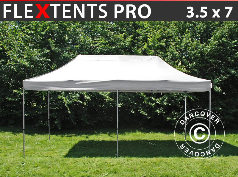 Pop up gazebo FleXtents PRO 3.5x7 m White