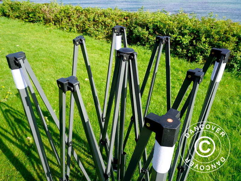 Steel frame for pop up gazebo FleXtents Steel 4x8 m, 6 legs, 40 mm