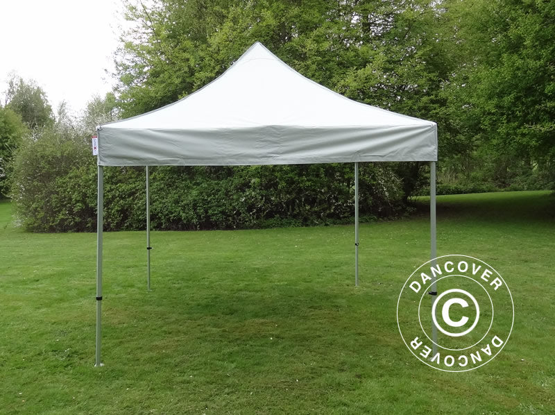 Pop up gazebo FleXtents PRO Steel 3x3 m Silver