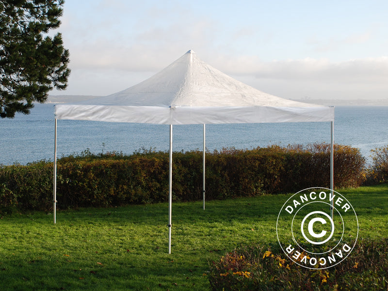 Pop up gazebo FleXtents PRO Steel 3x3 m Clear