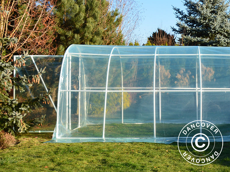 Polytunnel Greenhouse 130, 3x4x2.1 m, 12 m², Transparent