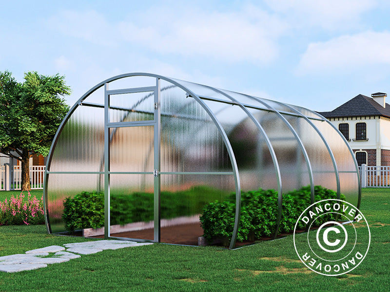 Greenhouse polycarbonate, Strong NOVA 12 m², 3x4 m, Silver