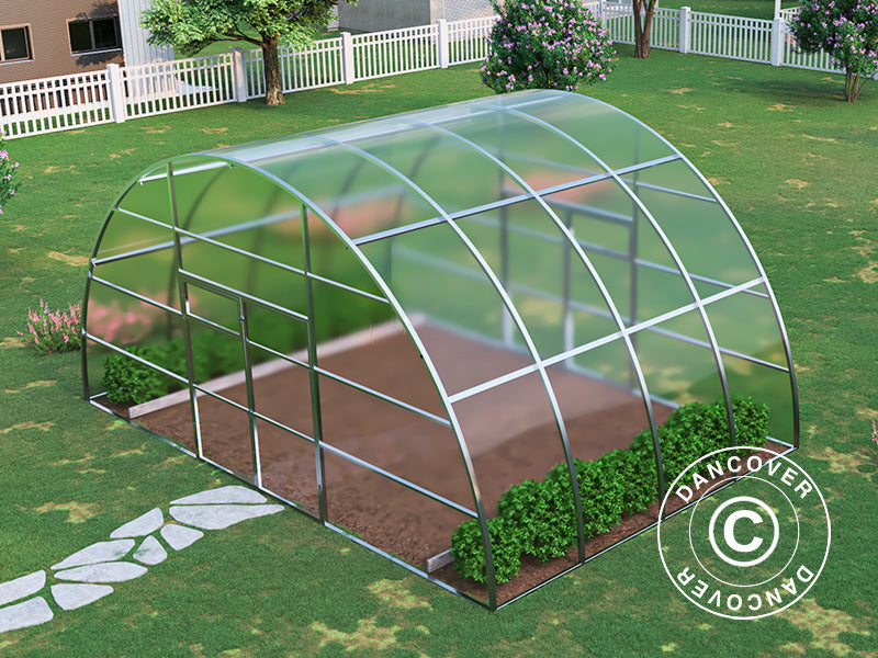 Greenhouse polycarbonate, Strong NOVA 24 m², 6x4 m, Silver