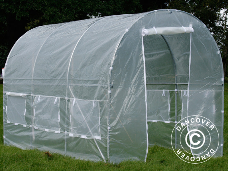 Polytunnel Greenhouse 2x3x2 m, 6 m², Transparent