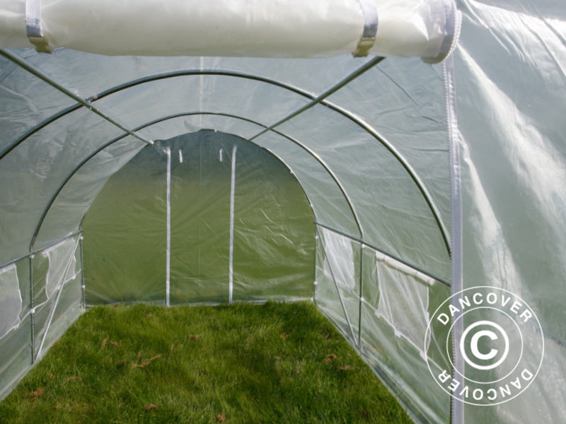 Polytunnel Greenhouse 3x3x2 m, 9 m², Transparent
