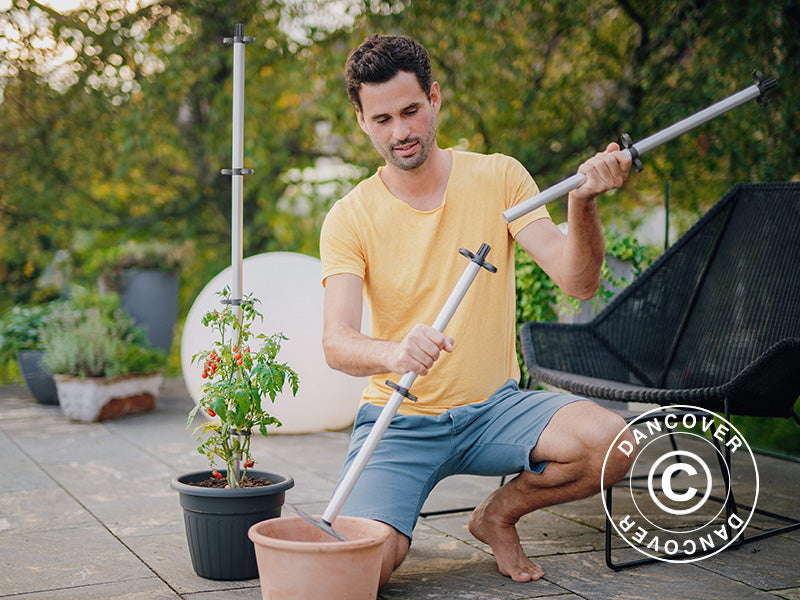 Climbing support, TOMATO BUDDY, Anthracite/Silver