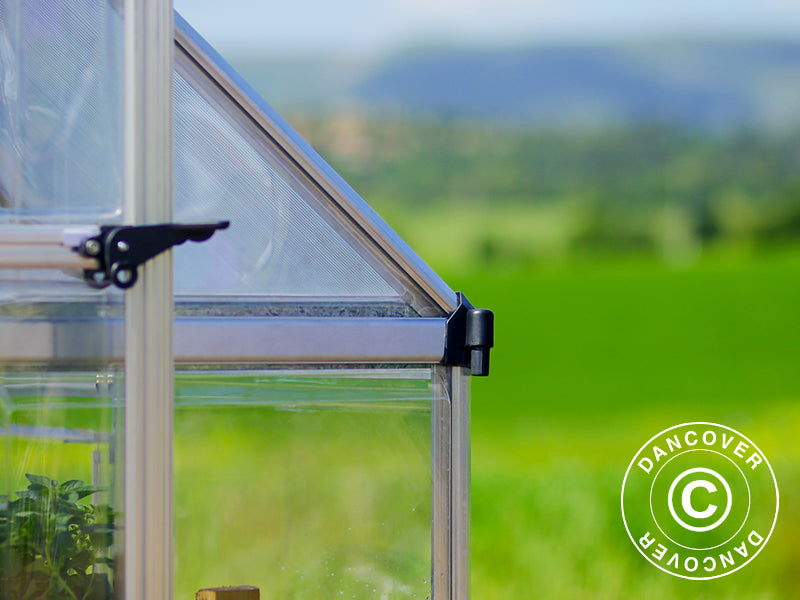 Greenhouse polycarbonate Balance 11.1 m², Palram/Canopia, 3.04x3.66x2.57 m, Silver