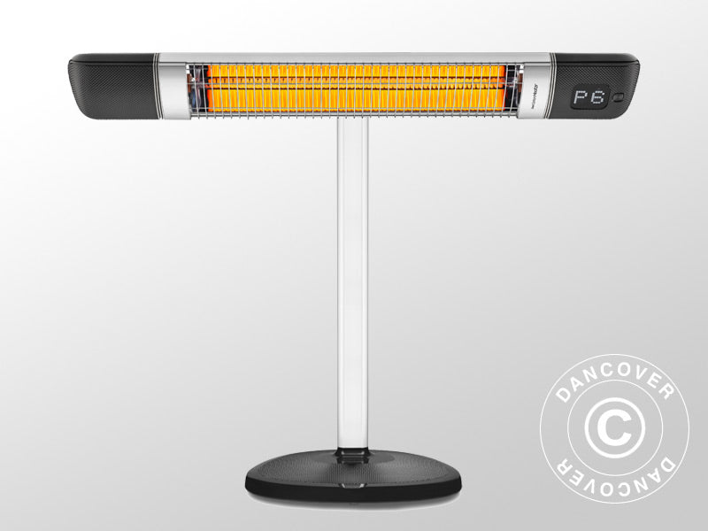 Patio Heater SMART-FR w/RC, 2500 W, Black
