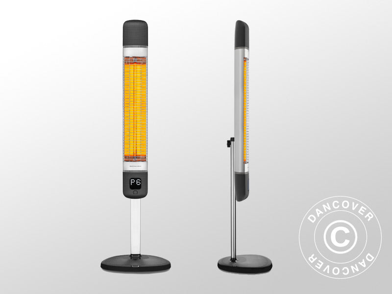 Patio Heater SMART-FR w/RC, 2500 W, Black