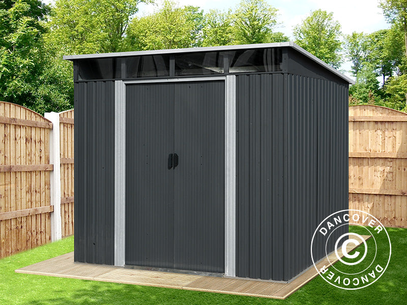 Garden shed w/skylight 2.38x2.79x2.02 m, 6.64 m², ProShed®, Anthracite