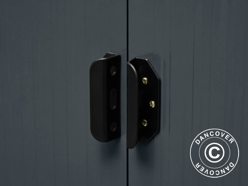 Garden shed w/Skylight, 2.38x1.93x2.03 m, 4.59 m², Anthracite/White