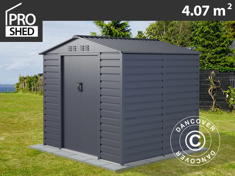 Garden shed 2.13x1.91x1.90 m, 4.07 m², ProShed®, Anthracite