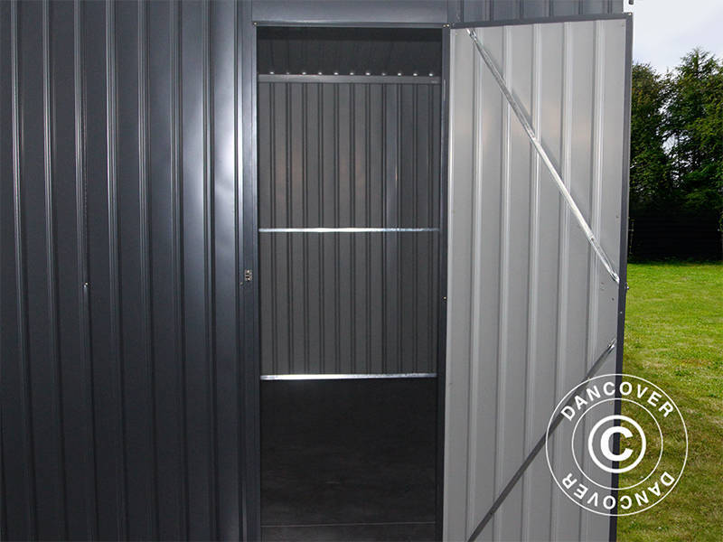 Metal garage 3.38x5.76x2.43 m, 19.47 m², ProShed®, Anthracite