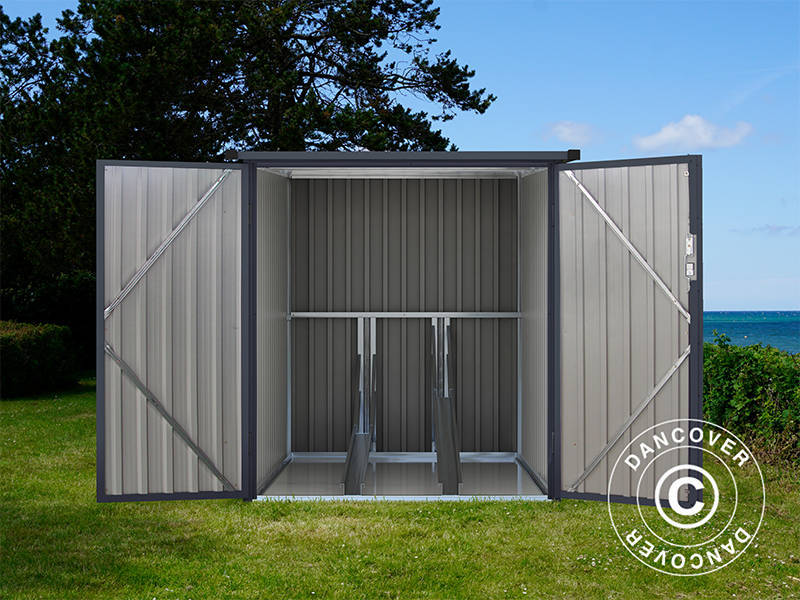 Bike shed 1.42x1.98x1.57 m ProShed®, 2.81 m², Anthracite