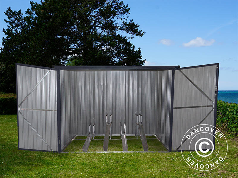 Bike shed 2.03x1.98x1.57 m, 4.02 m², ProShed®, Anthracite