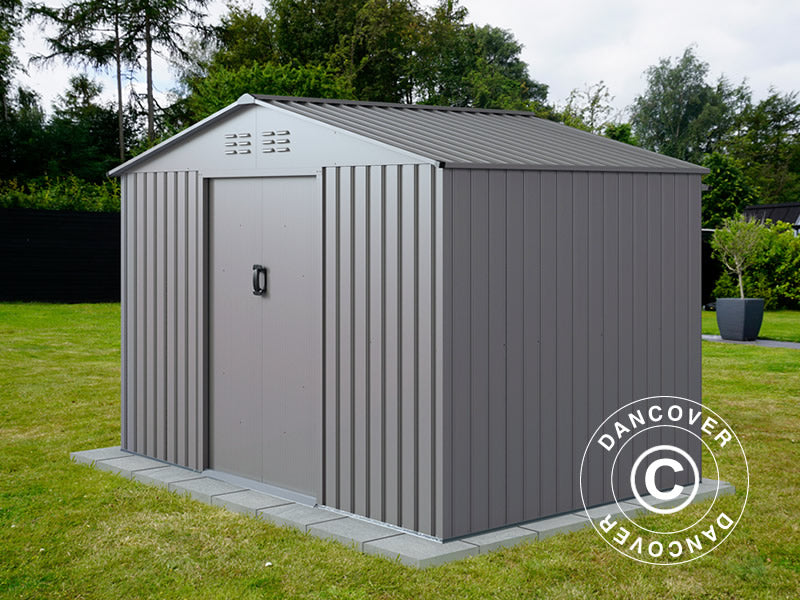 Garden Shed 2.77x1.91x1.92 m, 5.29 m², ProShed®, Aluminium Grey