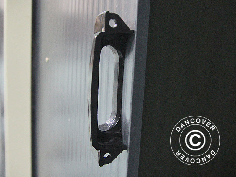 Garden Shed 2.77x1.91x1.92 m, 5.29 m², ProShed®, Aluminium Grey