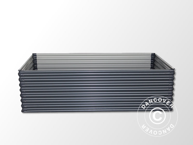Wood Storage, raised Garden Bed 1.10x0.52x1.80 m, 1.98 m², ProShed®, Anthracite