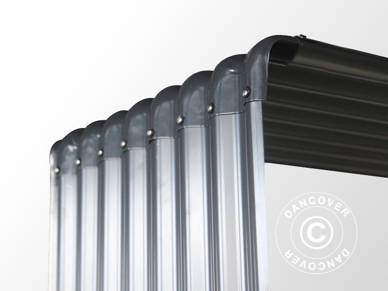 Wood Storage, raised Garden Bed 1.10x0.52x1.80 m, 1.98 m², ProShed®, Anthracite