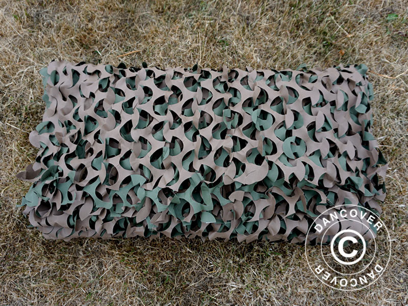 Camouflage net Woodland PRO LIGHT, 2.4x3 m