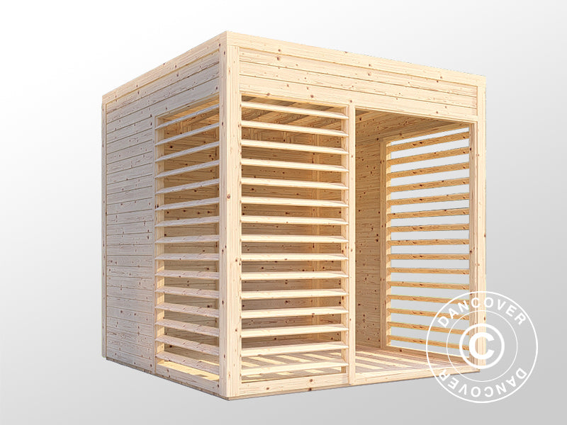 Wooden gazebo, Bertilo Garten Lounge 1, 2.26x2.34x2.32 m