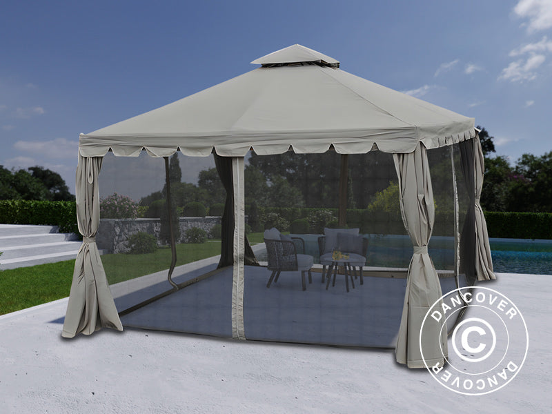 Gazebo Osiris 4x4 m, Grey