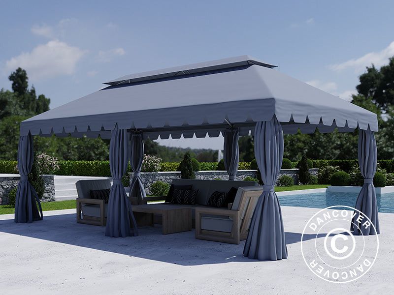 Gazebo Osiris 3x6 m, Grey