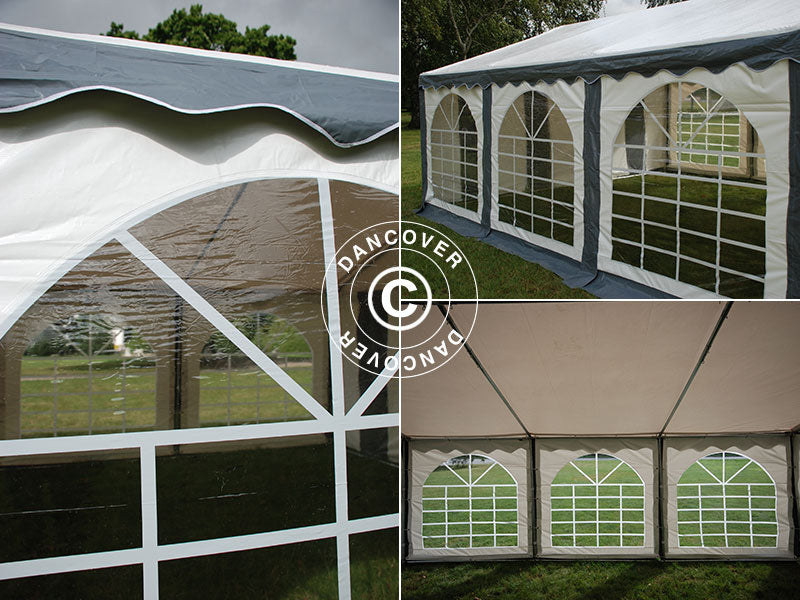 Marquee Original 5x6 m PVC 900, Grey/White