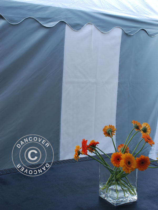 Marquee Original 5x6 m PVC 900, Grey/White