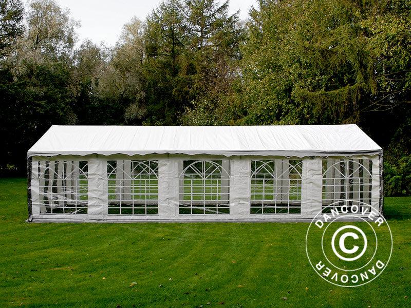 Marquee PLUS 5x10 m PE 700, Grey/White
