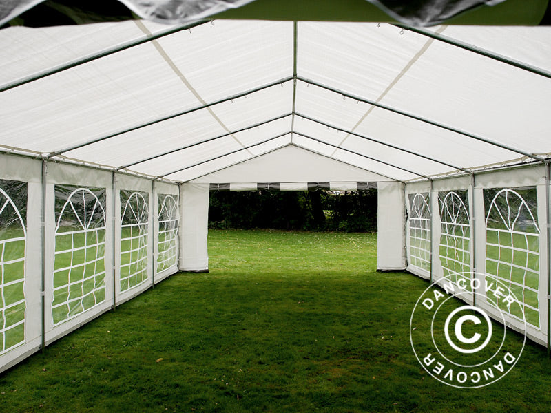 Marquee PLUS 5x10 m PE 700, Grey/White