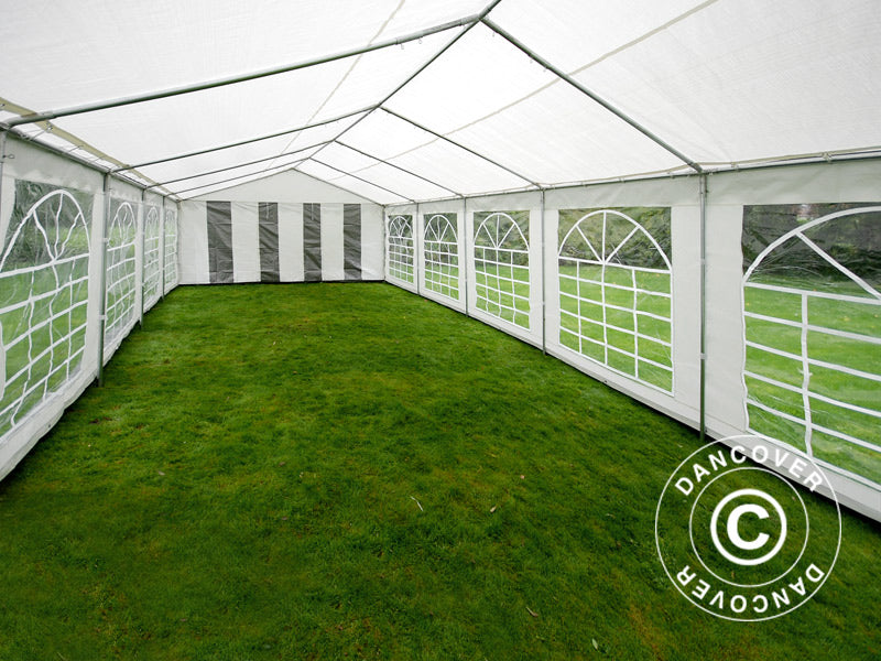 Marquee PLUS 5x10 m PE 700, Grey/White