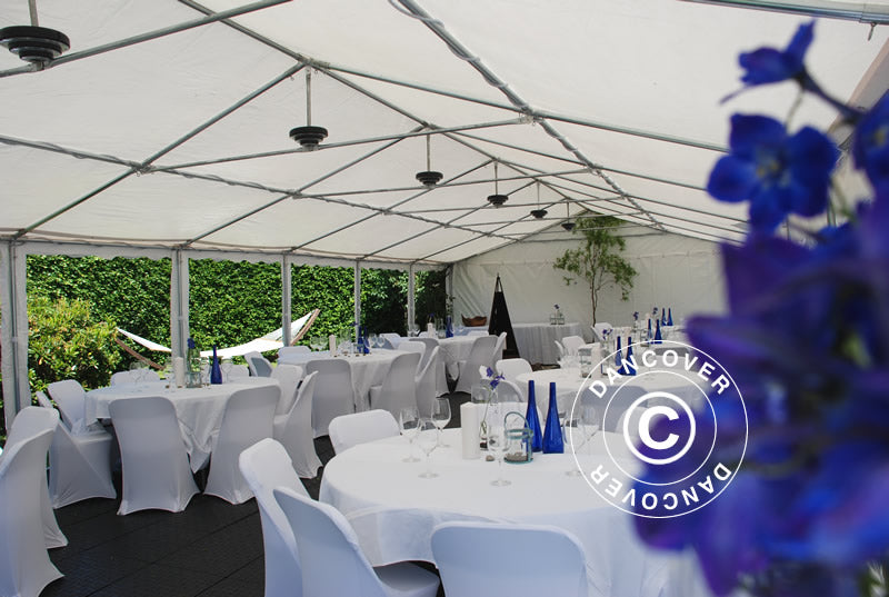 Marquee Exclusive 6x12 m PVC 900, White