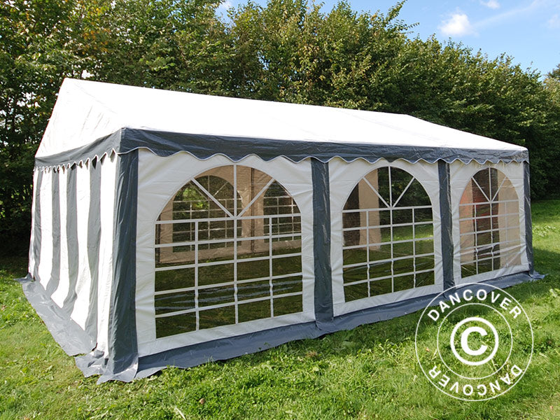 Marquee Original 6x6 m PVC 900, Grey/White