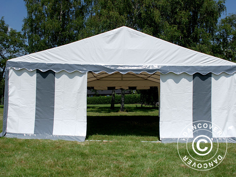 Marquee Original 6x6 m PVC 900, Grey/White