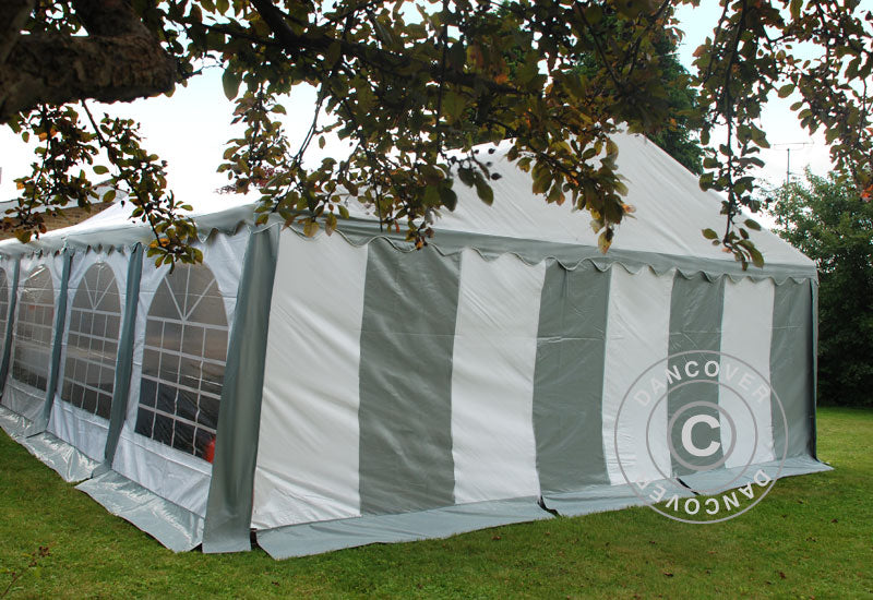 Marquee Original 6x6 m PVC 900, Grey/White