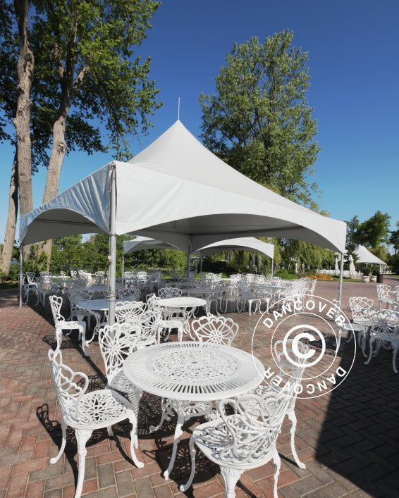 Pagoda Marquee PartyZone 4x4 m, PVC, White