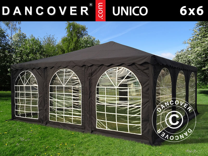 Pagoda Marquee UNICO 6x6 m, Black