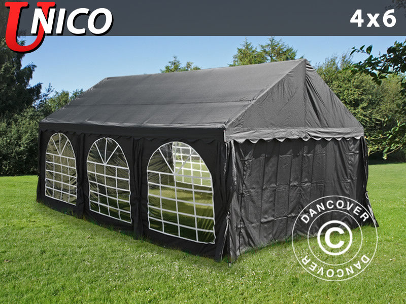 Marquee UNICO 4x6 m, Black