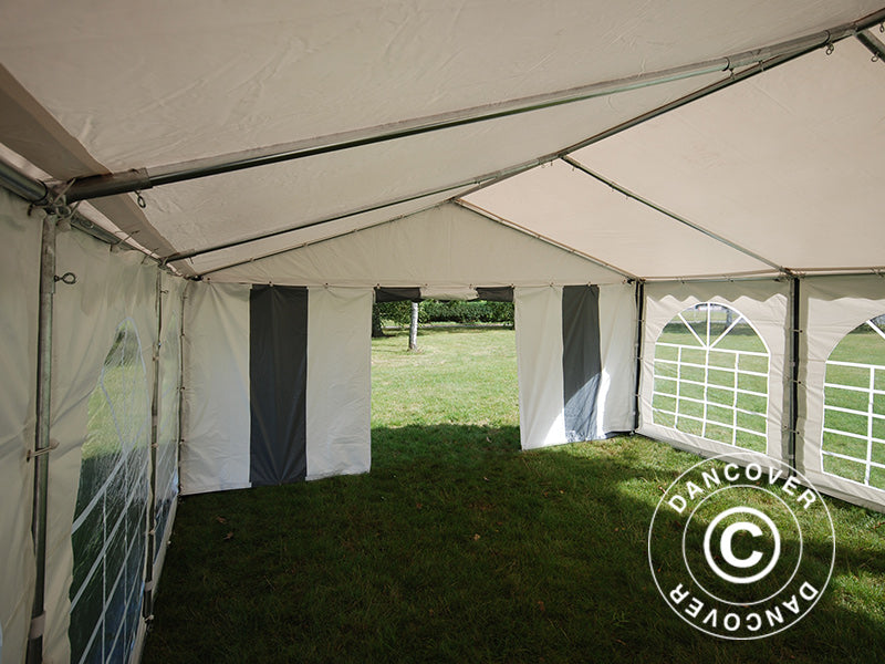 Marquee Original 4x6 m PVC 900, Grey/White