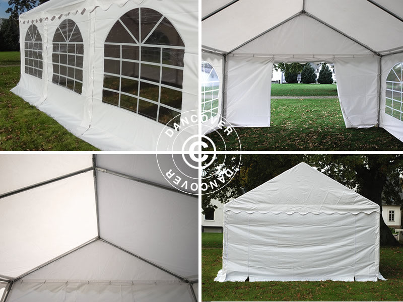 Marquee Original 4x8 m PVC 900, White