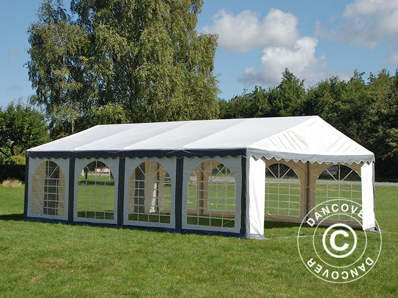 Marquee Original 4x8 m PVC 900, Grey/White