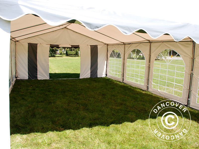 Marquee Original 4x8 m PVC 900, Grey/White